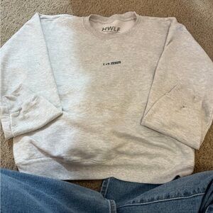 HWLF Gray Christian Women's Sweatshirt